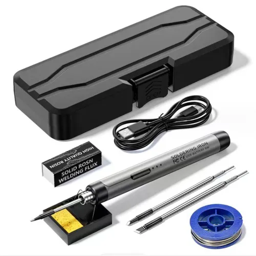 Smart soldering iron adjustable temperature welding tool