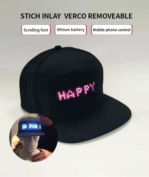 🧢LED Pixel CapScreen ✨