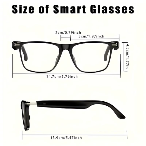 Smart Audio Glasses with Real-Time Translation Hi-Fi Music Playback Noise-Cancelling Voice Calls And Photochromic Lenses