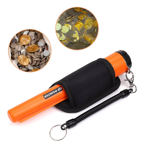 Professional Treasure Hunter Pointer Handheld Metal Detector Finder Pinpointer Probe Pinpointing Waterproof 360 Side Scan