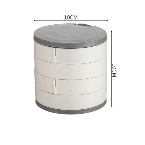 Rotating Jewelry Storage Box Organizer