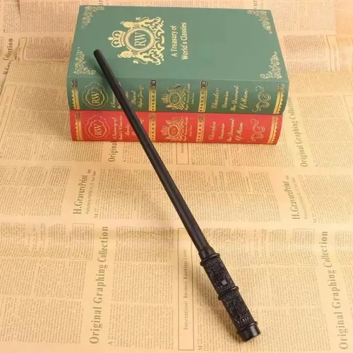 Harry Potter creative Resin Magic Wand Decorative Prop Fantasy Style Ornament With Textured Handle For Home Display Gift Collection