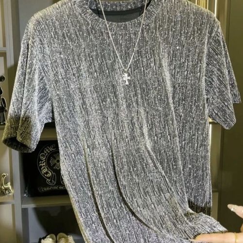 Silver Baby's Breath Short-Sleeve Set