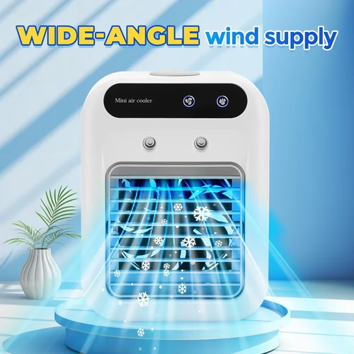 Portable USB Desk Cooler Fan With Humidifier