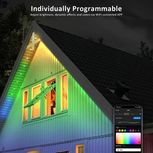 10M - Smart Rainbow LED Permanent Decorative Light