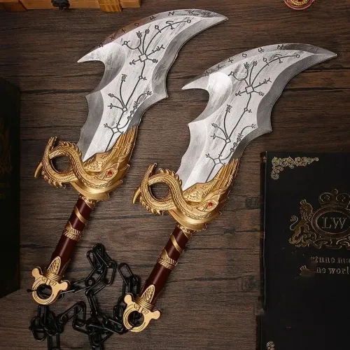 45cm War God Sword Kratos Cosplay Athena Blade Chaos Ghost Leviathan AXE