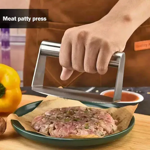 3pcs Stainless Steel Meat Pie Making Tool House Kitchen Meat Press Cake Pressing Die