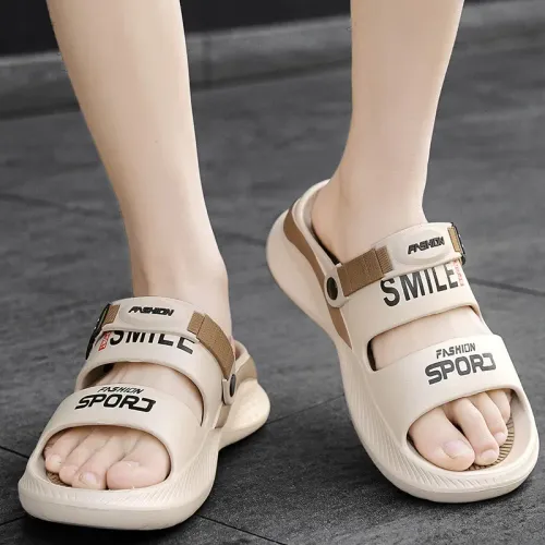 Thick soled high-end slippers trendy brand