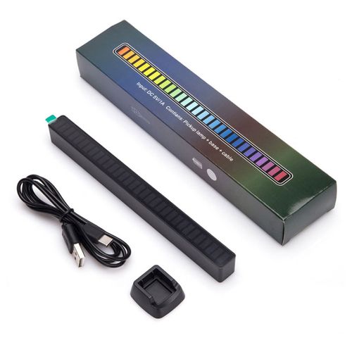 RGB pickup lights should be supported by colorful voice controlled music rhythm lights