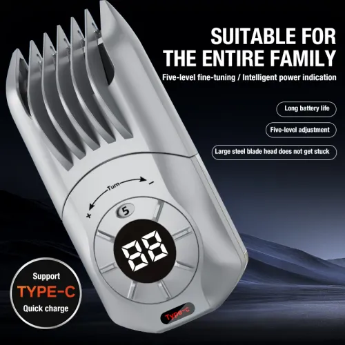 Hair Clipper, Electric Push Clipper, Household, Children's, Adult Style, Electric Push, Electric Shaver Hair Salon