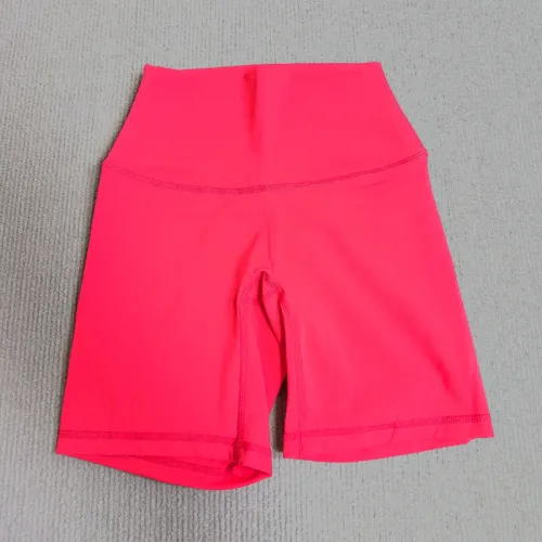 Solid Color Women Fitness Sports Short High Waist Yoga Short Leg Cycling Comprehensive Training Jog Squat Proof