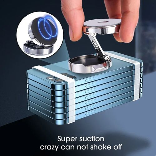 Mobile phone holder strong magnetic car mobile phone holder 720 degree foldable