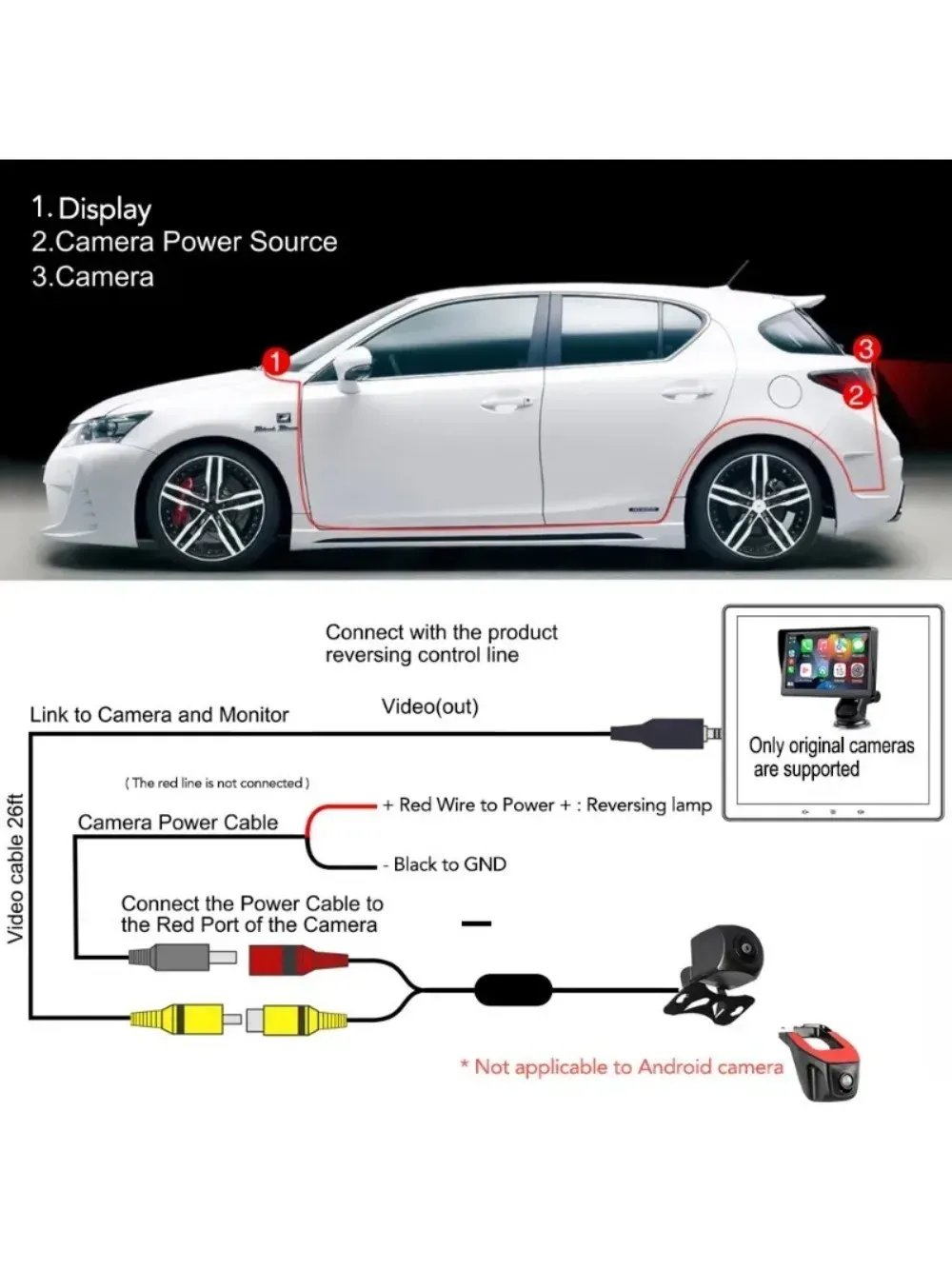 7-inch car Bluetooth navigation high-definition player, reverse image navigation system