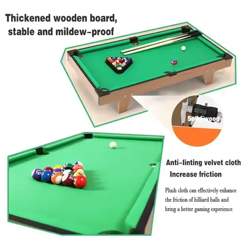 Educational fun billiards game desktop billiards education mini desktop billiards table