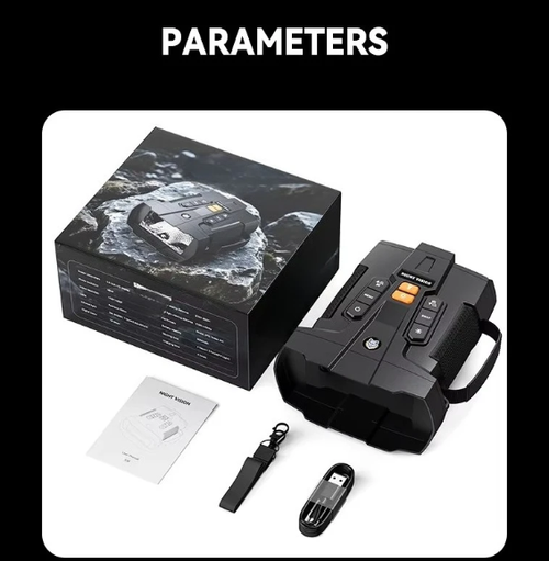 User Friendly Night Vision Goggles with 10x Zoom 1080P HD Video 7-Speed Infrared Adjustment for All Skill Levels