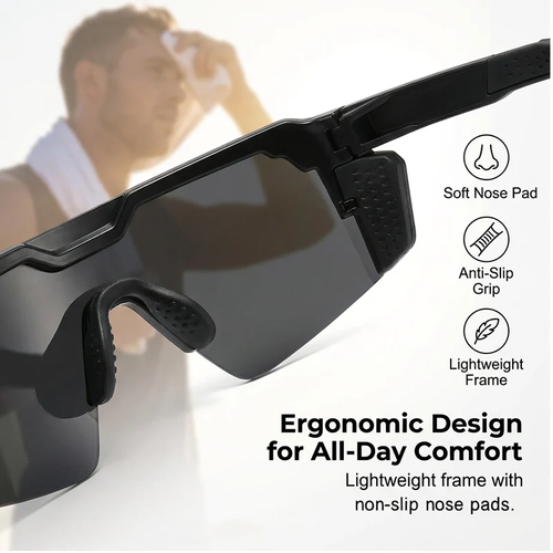 UV400 Sports Sunglasses for Men & Women