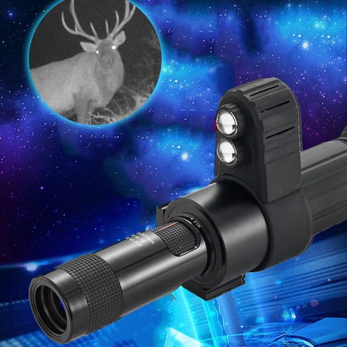 Military 7-21X digital night vision cyf-d + monocular hunting scope with laser sight tactical crosshair hunting scope