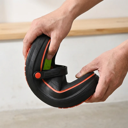 Waterproof and oil-resistant safety shoes with cushioned soles.