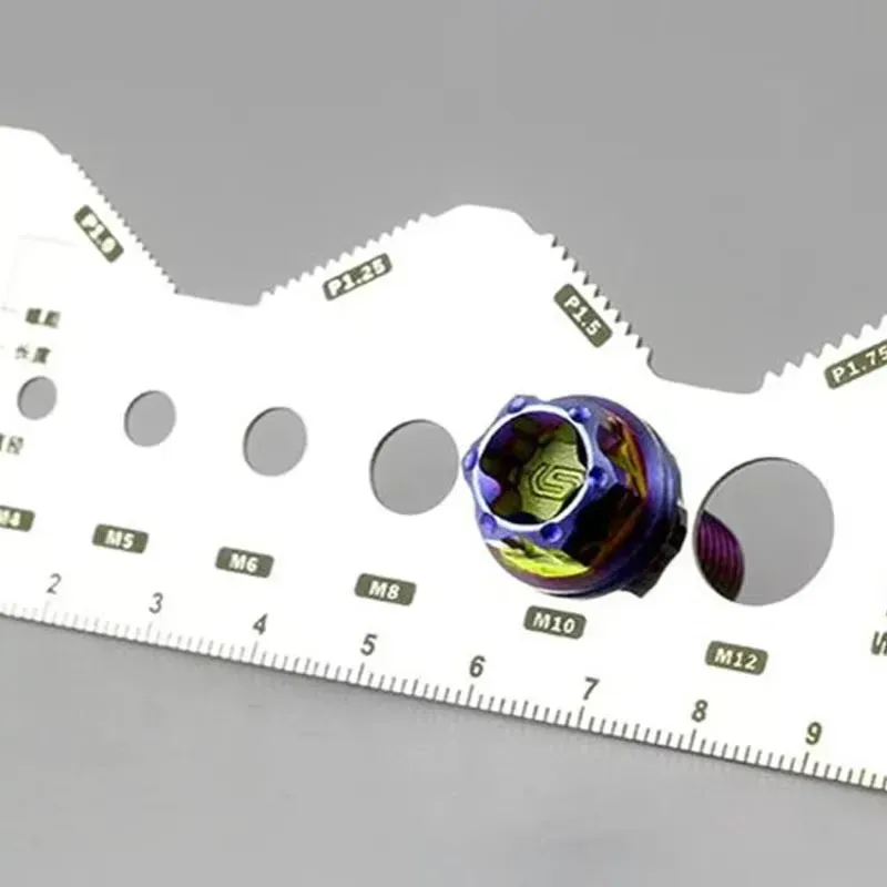 💥Stainless Steel Double-Sided Bolt Gauge Card