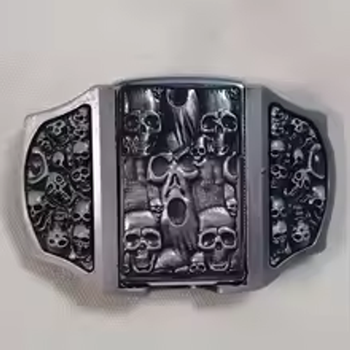 Trendy Lighter Metal Belt Buckle Lighter Personalized Lighters Smoking Men'S Gadgets Cigarette Accessories Men'S Gifts