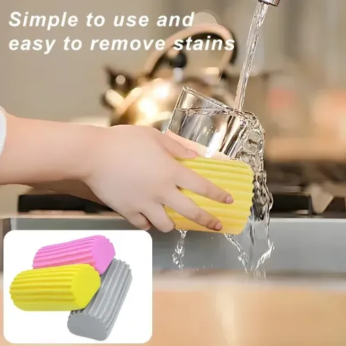 6pcs Dust Cleaning Sponges Water Absorption Cleaning Sponge Household and Car Cleaning Sponges Friction Cotton