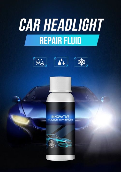 🚗✨2PCS Car Headlight Repair Fluid