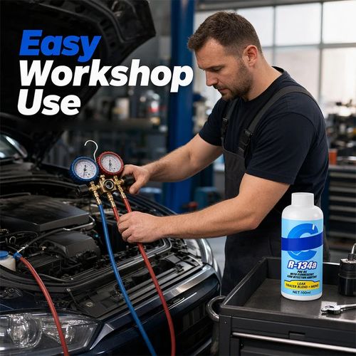 Automotive A C Leak Stop with UV Dye