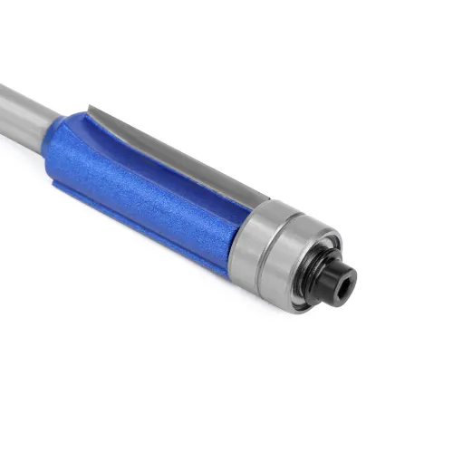 6mm A quarter Double Bearing Carbide Flush Trim Router Bits for Wood Biaxial Trimming Tool Carving Milling Cutter Woodworking Tools