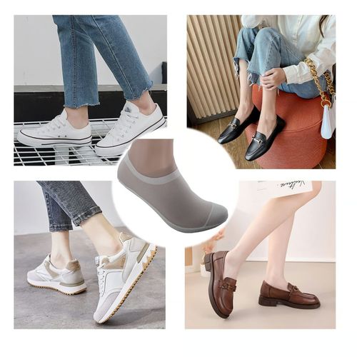 🔥The Secret to Odor-Free Feet🧦 — 6-Pair Pack of Invisible, Non-Slip Socks: Breathable Low-Cut Design with Anti-Slip & Moisture-Wicking Features