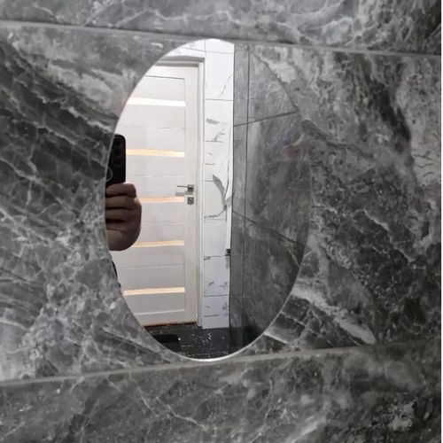 Unbreakable Acrylic Mirror – Self-Adhesive (27×17 cm)