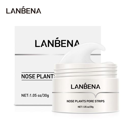 LAMBENA blackhead nose mask with 60 blackhead-absorbing papers and tear-off acne-removing and cleansing nose stickers