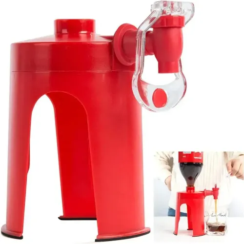 Hand-pressed beverage switch inverted water dispenser