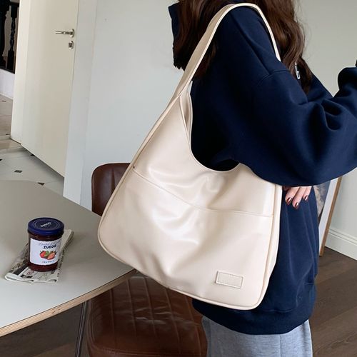 Large capacity bag ladies 2025 new style fashionable simple shoulder bag