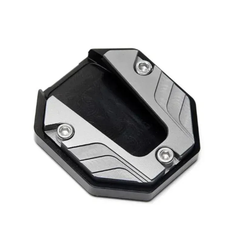 Two-piece sets Motorcycle Bike Parking Kickstand Extender Foot Side Stand Pad Support Plate Motorbike Accessories