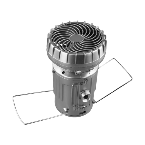 Solar wireless connection camping fan sound lights