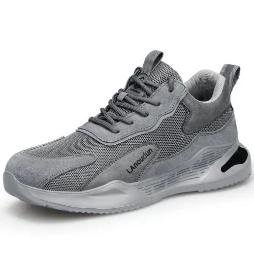 Fashion Safety Shoes Men Boots Steel Toe Shoes Men Puncture-Proof Work Sneakers Male Shoes Work Boots Indestructible Footwear