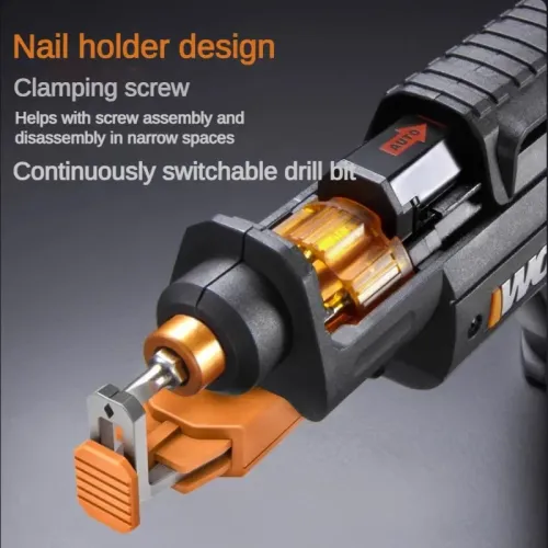 Mini Electric Screwdriver Set — Smart Cordless Electric Screwdriver with USB Charging and Bit Kit