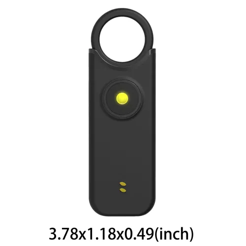 135 Decibels Vibration Induction Alarm Anti Wolf Alarm Charging Dual Mode Security Protection Flash Personal Report Alarm Device