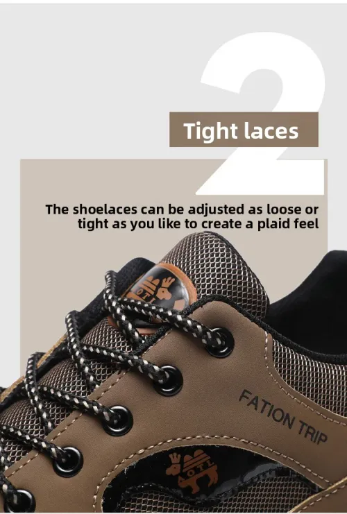 2026 Men Casual Sports Leather Outdoor Fashion Shoes Lightweight Sneakers Shoes