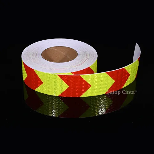 Waterproof Truck Sticker Adhesive Arrow Reflective Strip Safety Conspicuity 10M Reflector Tape For Trailer Car Vehicle Decal