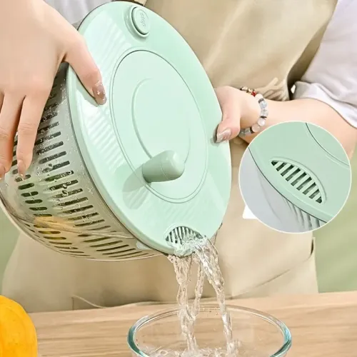 Multifunctional Vegetable Washer Bowl Salad Vegetable Dryer Mixer Vegetables Salad Spinner Lettuce Leaf Vegetable Dehydrator