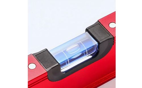 Folding Bubble Level Ruler Hinged Folding Level Ruler Measuring Tool Portable Accurate Measurement for Construction, Woodworking