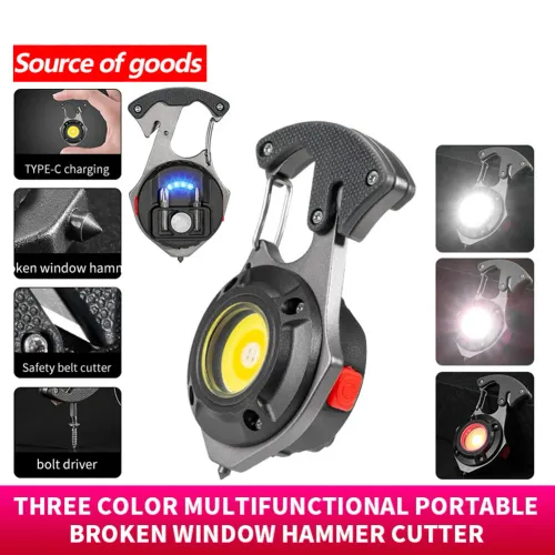 6 IN 1 Ultra Bright Keychain Led Light