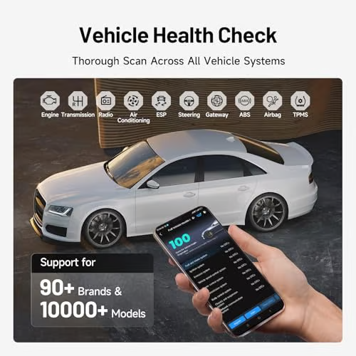 Vehicle Health Check - A diagnostic tool for all systems on iOS and Android