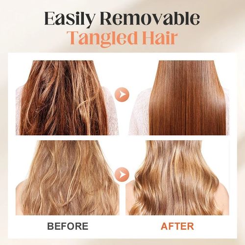 Cordless Hair Straightener Comb – 3-Temp & Anti-Scald Design