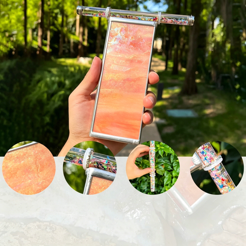 Colored glass kaleidoscope