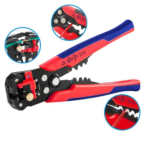 Wire Stripper Self-adjusting Cable Cutter Crimper Automatic Wire Stripping Tool Cutting Pliers Tool