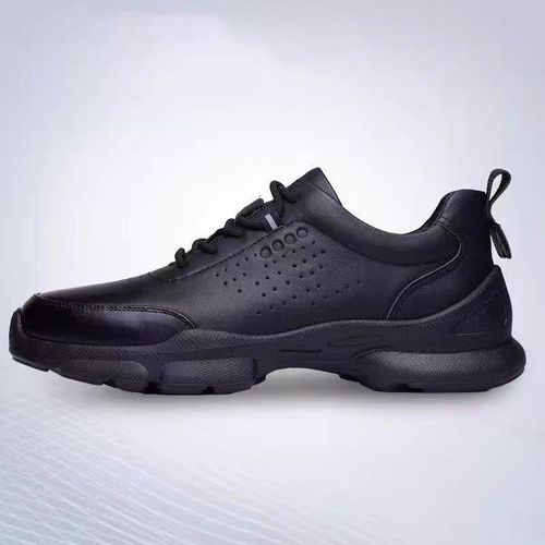 Men's sporty leather shoes