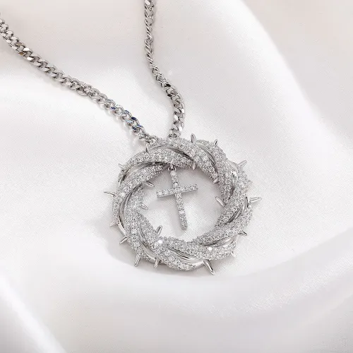 Pendant Creative Fried Dough Twists Necklaces Jewelry