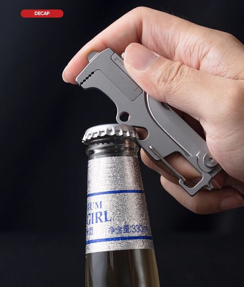 9-in-1 keychain multifunctional stainless steel tool
